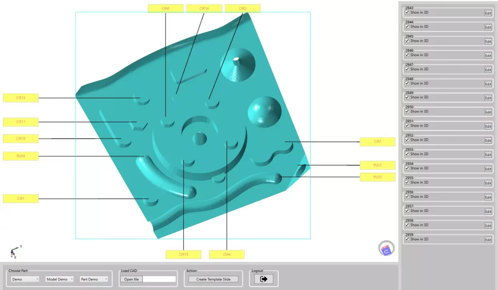 3D CAD Support in SPC Software